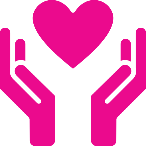 MindSkills heart in hands icon